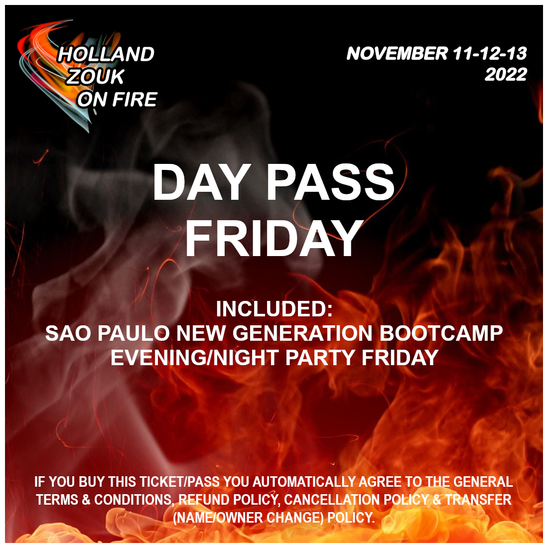 DAY PASS FRIDAY