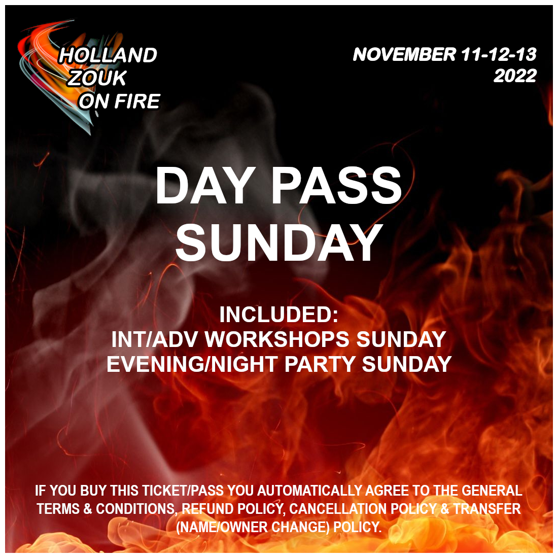 DAY PASS SUNDAY
