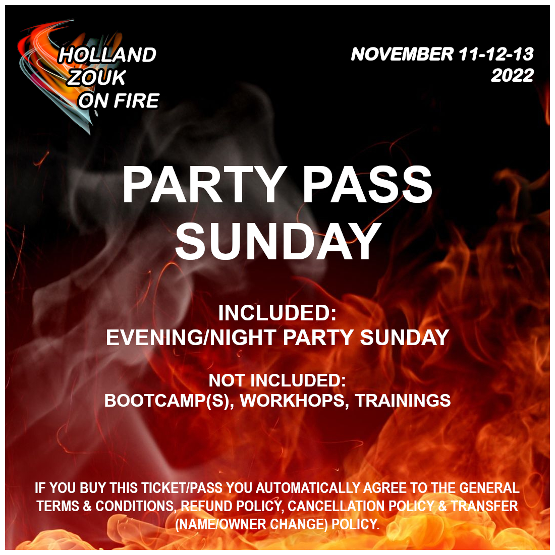PARTY PASS SUNDAY